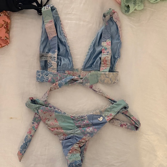 Patchwork Bikini Set - Picture 3 of 3